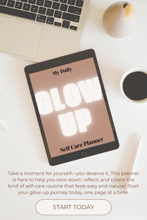 Load image into Gallery viewer, My Daily Glow Up Self Care Planner