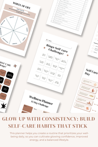 My Daily Glow Up Self Care Planner