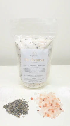 The Dreamer Bath Salts | Muscle Tension Relieving Relaxing Bath Soak | All Natural Bath Salts