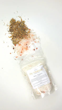 The Minimalist Bath Salts | Muscle Tension Relieving Relaxing Bath Soak | All Natural Bath Salts