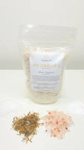 The Minimalist Bath Salts | Muscle Tension Relieving Relaxing Bath Soak | All Natural Bath Salts