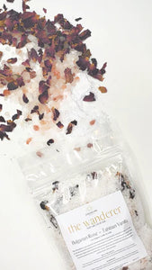 The Wanderer Bath Salts | Muscle Tension Relieving Relaxing Bath Soak | All Natural Bath Salts